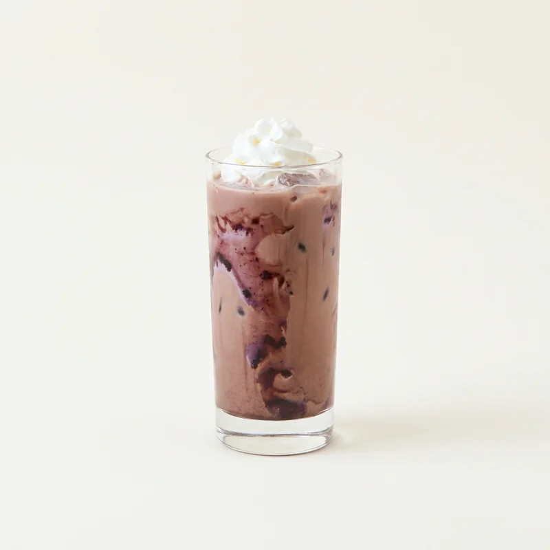 Ice Chocolate Blueberry